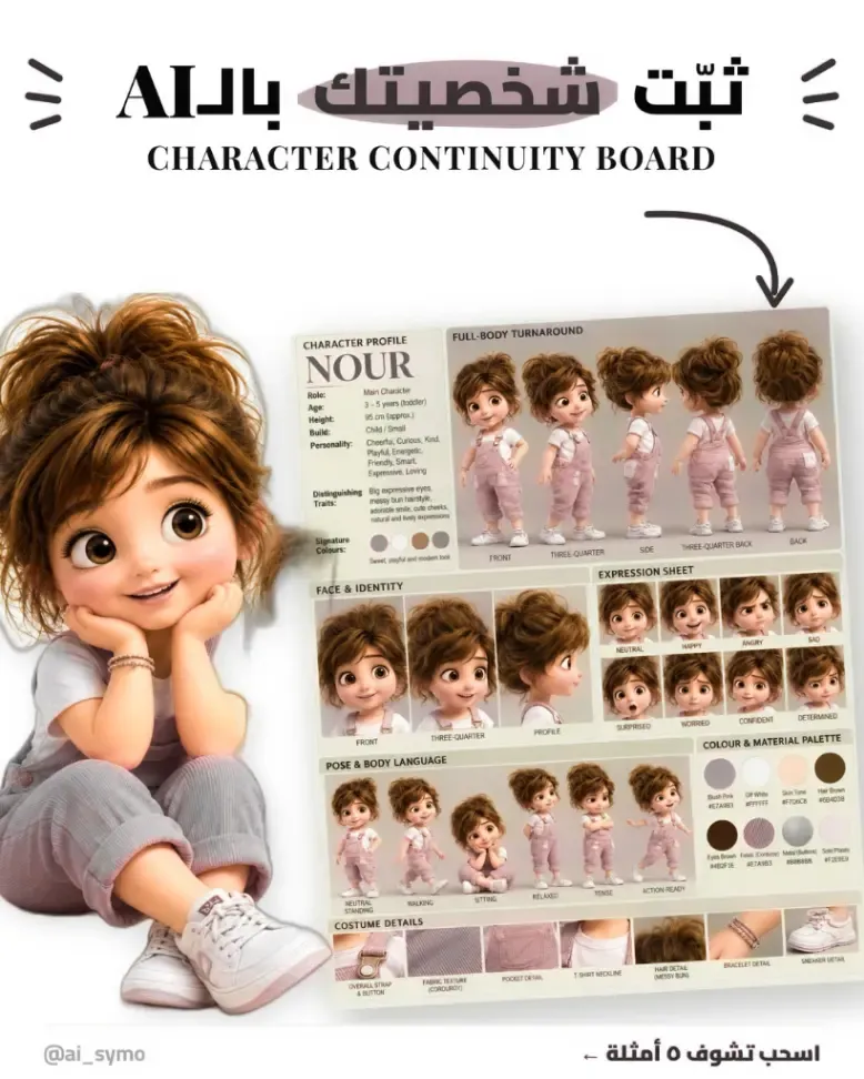 Character Continuity Board