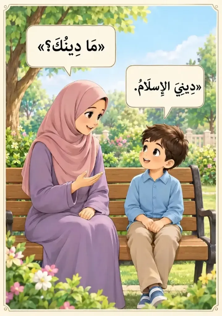 عَلِّمِي طِفْلَكِ الْعَقِيدَةَ الصَّحِيحَةَ