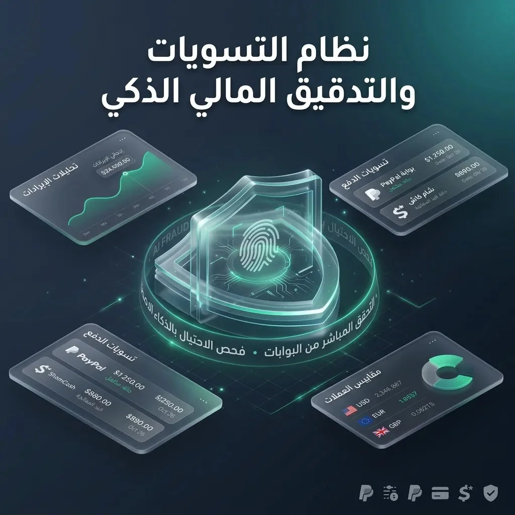 نظام التسويات والمطابقة المالية مع محرك الذكاء الاصطناعي