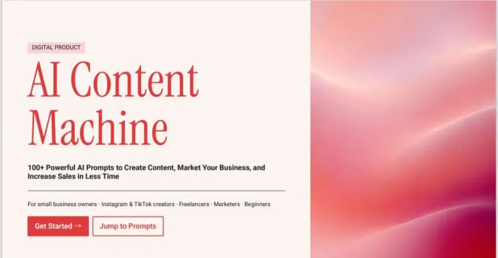AI Content & Sales Machine 🤖📈