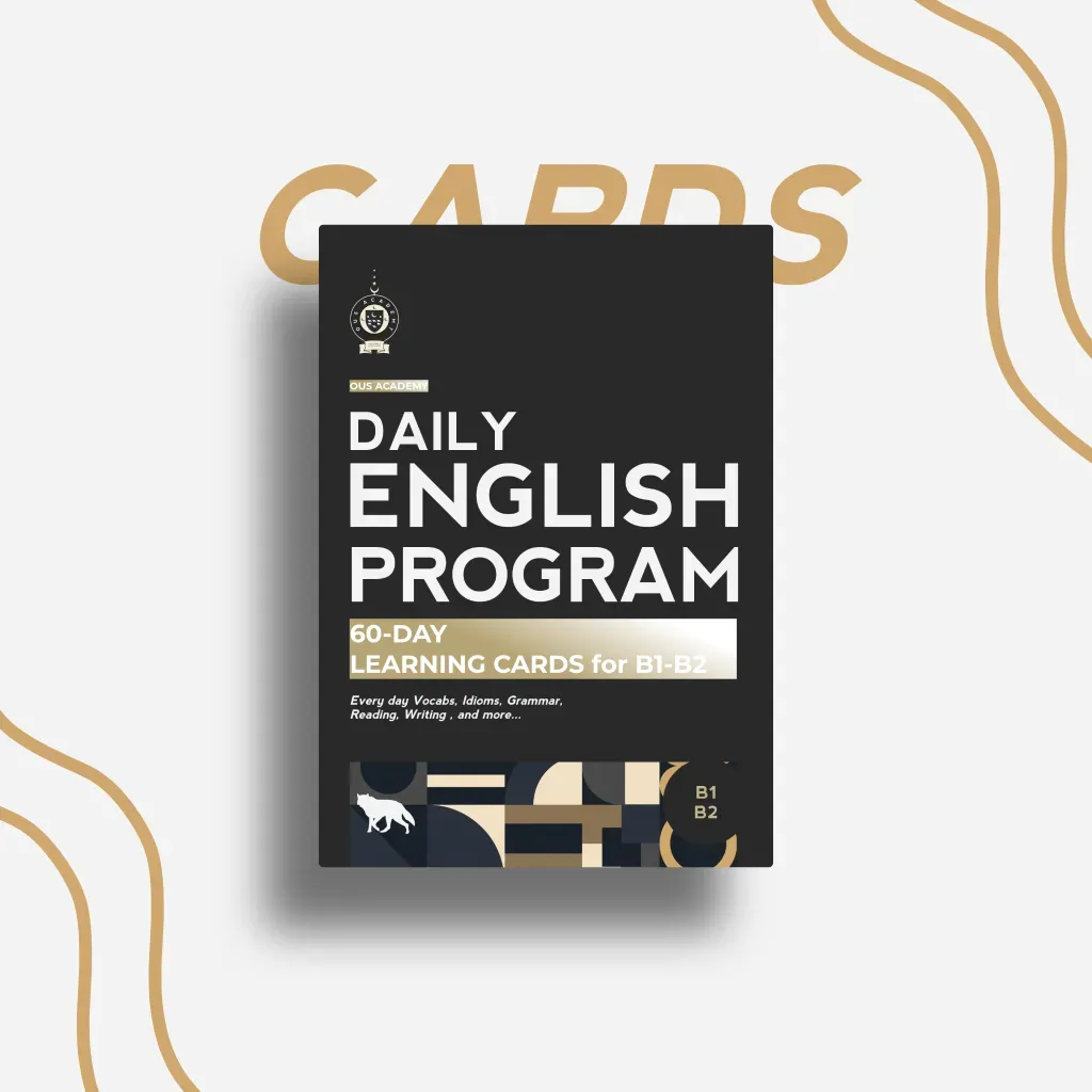 DAILY ENGLISH PROGRAM [ B1_B2 ]